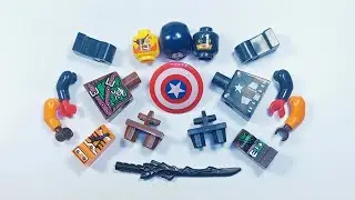 ASSEMBLE LEGO CAPTAIN AMERICA AND LEGO BIG BOSS | LEGO MINIFIGURE