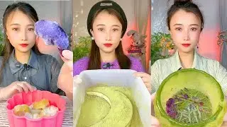 Homemade Chinese Ice Eating ASMR | Soft Frozen Desserts & Snow Ice Sounds #16