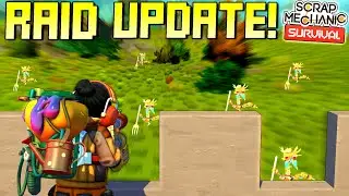 New Update Fixes Raid Lag!  Let's Test It With New Castle! - SM Survival Mode [SMS 26]