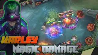 Harley Best Build 2021 | Top 1 Global Harley Build | Emblem & Gameplay | MLBB | Ep:1