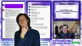 Procrastination Example - Get Help on Stream from Me and our Community (Anonymously)