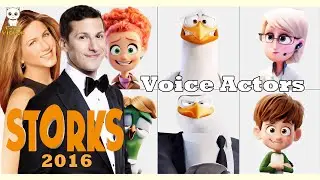 ‏‏‫‫‫Voice Actors - Storks 2016