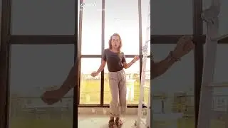 girl dancing gracefully
