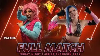 JINX (Leva Bates) Vs ZARANA (Lady Frost) - FULL MATCH [FSC 2019]