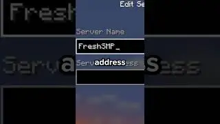 Join now at play.freshsmp.fun! #mc #minecraft #minecraftshorts #smp #minecraftsmp
