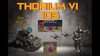 War Commander : Thorium VI Base 105 One attack (100,000,000) Thorium