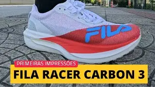 Corri com o Fila Racer Carbon 3