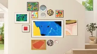 The Frame: TV when it's on, Art when it's off | Samsung Nordics