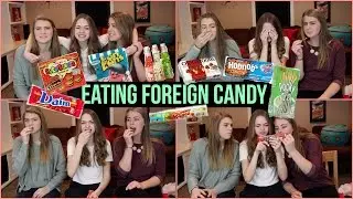 TRYING FOREIGN FOOD