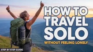 How to Travel Solo Without Feeling Lonely - Step by Step