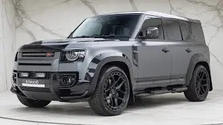 2021 Land Rover Defender 110 V8 URBAN XRS - Santorini Black (Wrap) - Walkaround & Interior & Revs