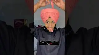 Different Turban #style #dastarlovers #punjabi #video #pagg