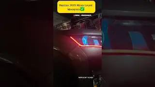 Brezza 2025 Head light modified ✅ #trendingshorts #brezza2025 #viralvideo #sppratapvlogs #modified