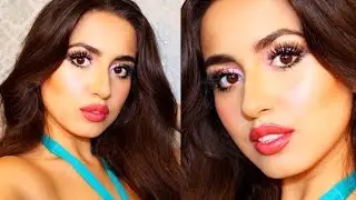 Pink Glam Prom Makeup FULL FACE Tutorial! | 2016