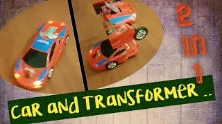 Red Color Transformers Miniforce Vehicle Transformation Robot Car Toys | Transformer kids Car Review
