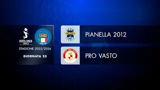 Eccellenza | 23° giornata | Pianella - Pro Vasto (1-1)