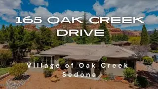 Stunning Golf Course Home at 165 Oak Creek Drive, Sedona, AZ | Luxury Property Tour