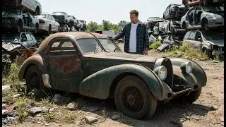 ASMR Car Restoration |1932 Bugatti Atlantic | Full Rebuild from Abandoned Condition