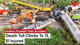 Andhra Pradesh Train Accident: Death Toll Climbs To 14, 51 Injured; Work Underway To Repair Track