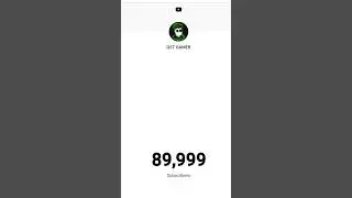 Live 90K Subscribers Counting On (QST GAMER) Channel || #shorts