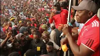 Cherangany Mp Kutuny,  Beats Kiminini Mp Chris Wamalwa On stage.