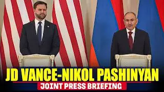 LIVE: US Vice President JD Vance, Armenian PM Nikol Pashinyan hold joint news briefing after talks