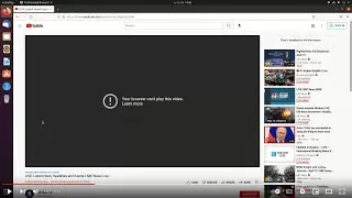How to fix live videos can not play on firefox ubuntu