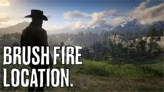 Red Dead Redemption II. Points of Interest. Brush Fire Location.