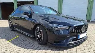 Mercedes CLA35 AMG | Seitenschweller mit ABE | Umbau C118 Facelift