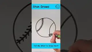 How to Draw a Baseball Like a Pro!