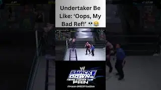When You Miss the Target but Hit the Ref Instead 🤦&zwj;♂️ | WWE Chaos! #shorts #trendingshorts