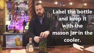How to make Hacienda's Jalape&ntilde;o infused tequila
