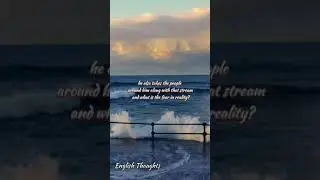 What's fear in reality 🤔? Reality Quotes|English Thoughts #shorts #ytshorts #life #fear #reality