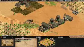 Age of empires II - GAME 1 - WolfSilver vs Kedaxx - BATTLE POUR LE TITRE