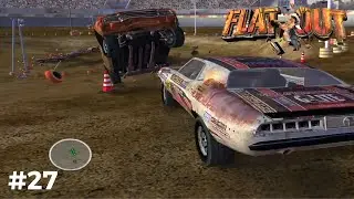 Flatout 1 (2004) - Demolition Derby Gameplay #27 - Demolition Arena (Pc)