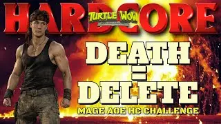 Turtle WoW - IT BEGINS!! HARDCORE Mage SSF AOE Challenge