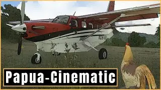 KODIAK 100 PILATUS PC6 Cinematic Dual Flight MSFS 2020 Papua New Guinea MOVIE