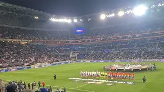 Ambiance avant-match OL 4-0 FCSB | 13 mars 2025 | Parc Olympique Lyonnais
