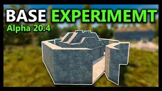 7 Days To Die - Horde Night BASE Experiment Vs Day 7000 (Alpha 20.4)