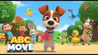 ABC Move  /  Sing Along Animated Music Video for Kids