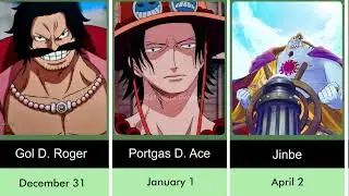 Which One Piece Anime Character Shares the Same Birthday as You?