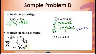 Lesson 8-2 Estimate Percents