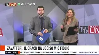 MATTINA LIVE | ZAVATTERI, IL CRACK HA UCCISO MIO FIGLIO | 12 OTTOBRE 2023
