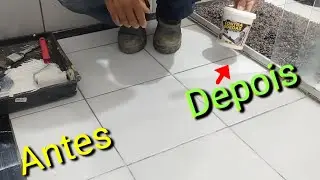 Piso liso ficou antiderrapante Contra Quedas! @Escuta o véio