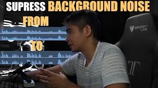 Reduce or Suppress Background Audio Noise While Recording Tutorials / Zoom Meetings for Free!