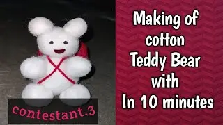 #cottonteddybear#వినాయక చవితి స్పెషల్ కాంపిటీషన్ contestant number.3.Priyanka,kurnool