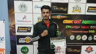 Shazeb ( blue) VS Zahor ( red) Kick boxing best fight in karachi 2025