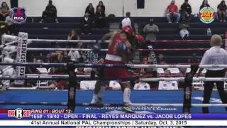 41st Nat. PAL Boxing Tournament | REYES MARQUEZ vs. JACOB LOPES