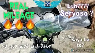 1 Liter Mileage Test in BAJAJ CT 125 /  Matipid ba? Find out here 🔥🔥🔥