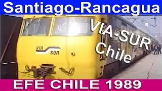 EFE Ferrocarriles del Estado Chile  Mayo 1989 NUEVA VERSION